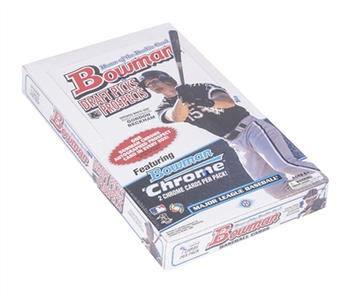 2009 Bowman Chrome Baseball Draft Prospects Sealed Hobby Box